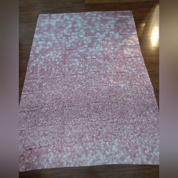 Decorative backdrop cloth with the design shown come unopen (pink/rose gold 8B) - Picture 6 of 12